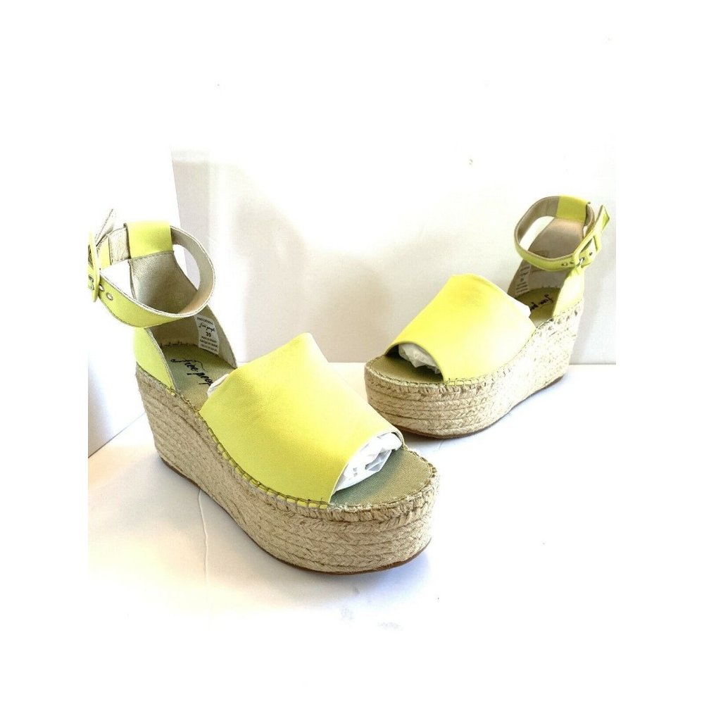 NEW Free People Coastal Platform Espadrille Sandal - Picture 5 of 12